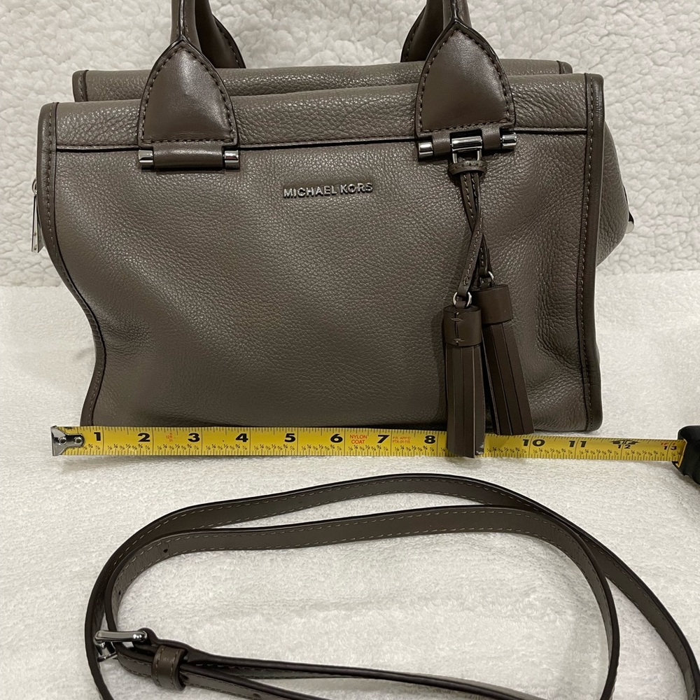 Michael Kors Taupe Leather Handbag